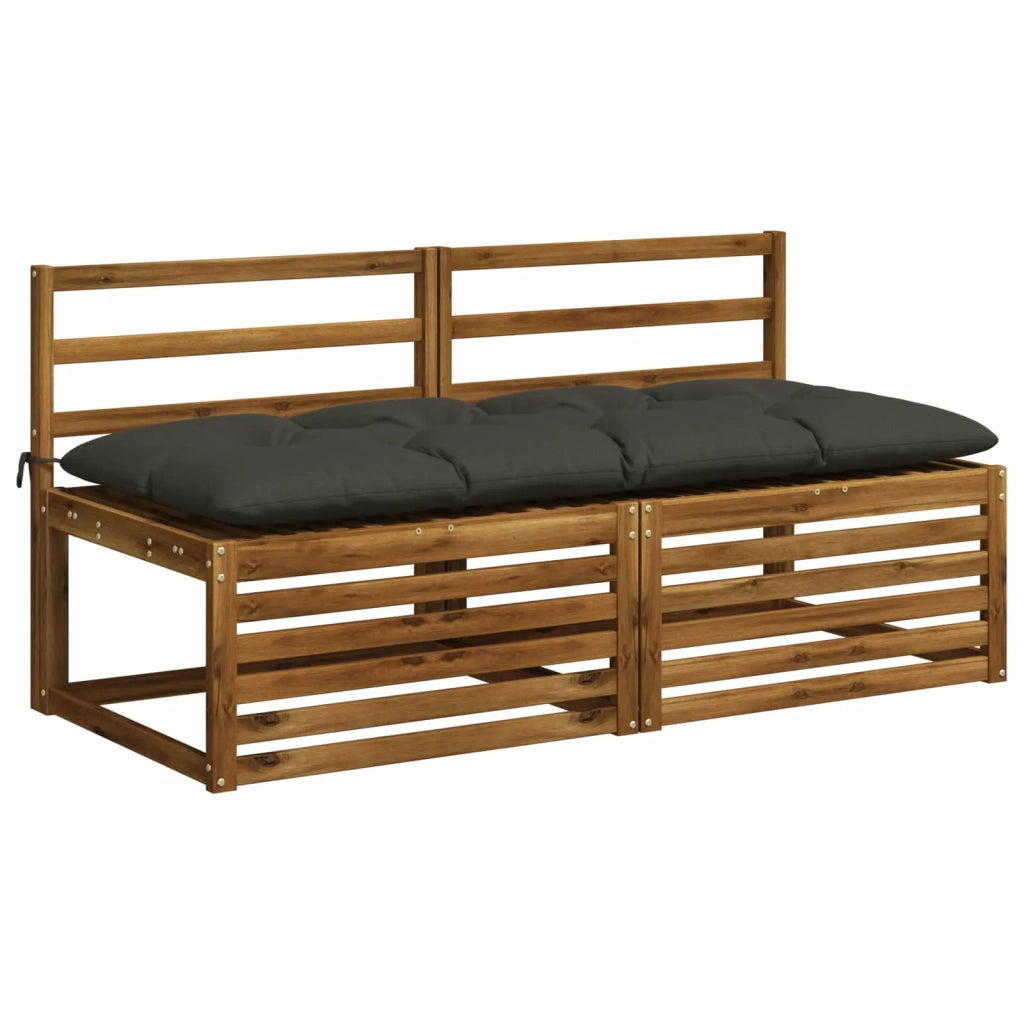 Cuscino per panchina VIANEN 100% Poliestere Antracite 952936
