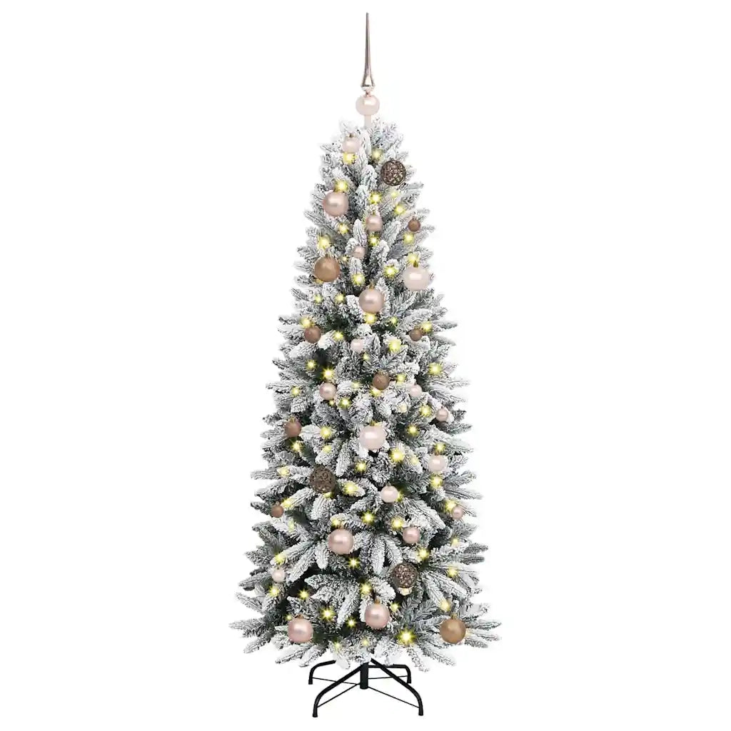 Albero di Natale artificiale Bianco 150 cm 3396031