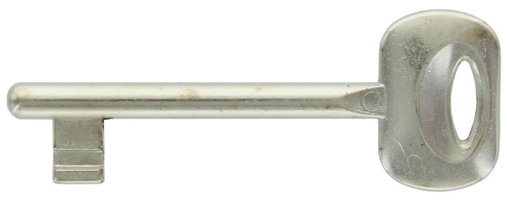 10pz chiave patent bonaiti nichelata n.9 cod:ferx.12820