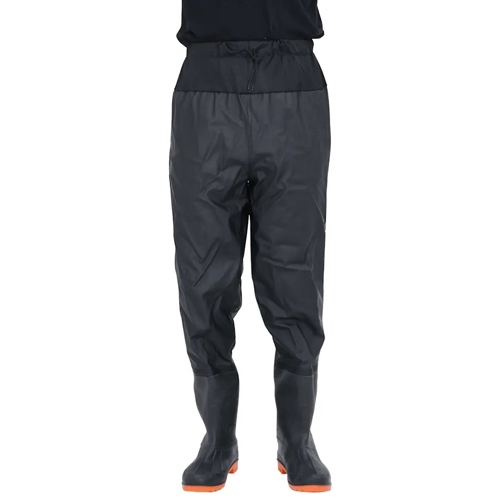 Wader da Pesca alla Vita con Stivali Nero Taglia 39 4017018