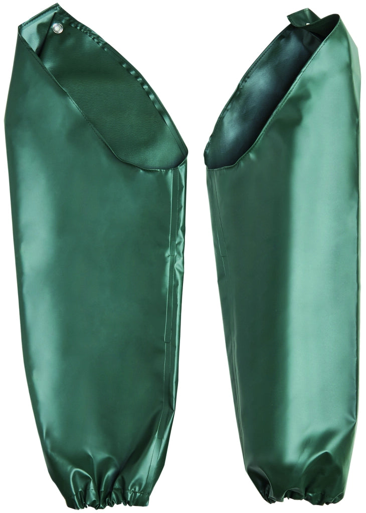 MANICOTTI NYLON BISPALMATO IN PVC C/OCCHIELLO 350 gr/mq Col. Verde  Mis. M