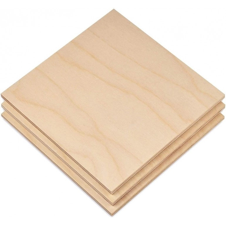 10 fogli pannello compensato 6 mm Pioppo A4 - 210 x 297 mm