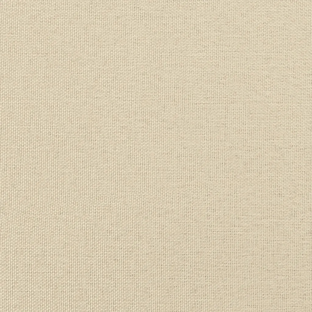 Coussin de tête de lit Hvar crème 90 cm tissu