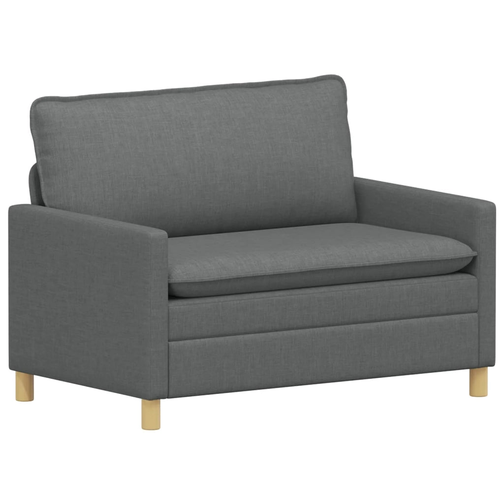 Set di divani 2 pz Grigio Scuro Tessuto 3417120