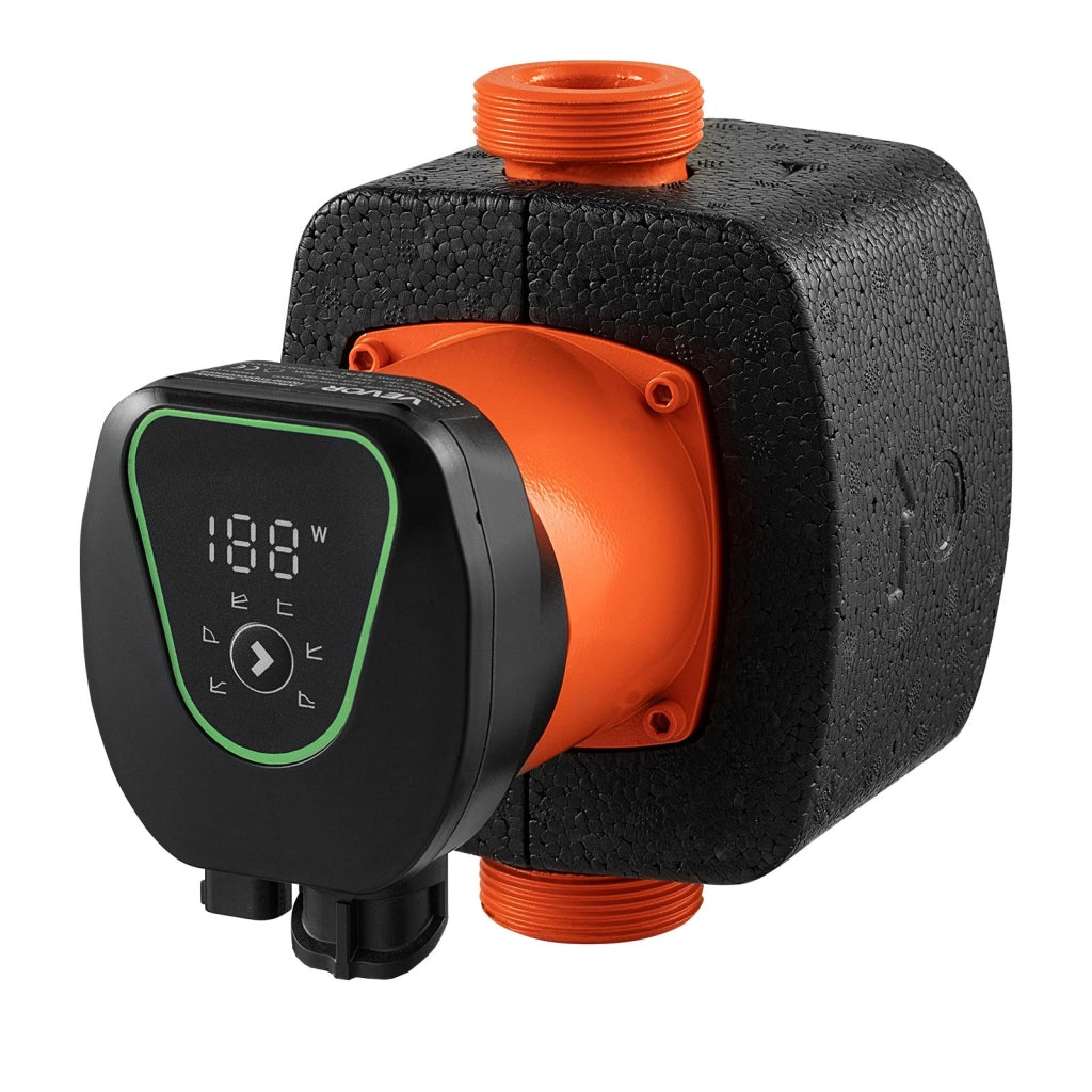 Pompa di Circolazione LPS25-11PA/180 in Ghisa 140W 117 LPM Prevalenza 11m per Impianto Riscaldamento Acqua Calda