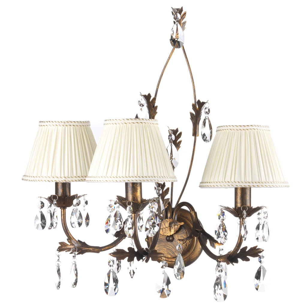 Applique grande Karen bronzo