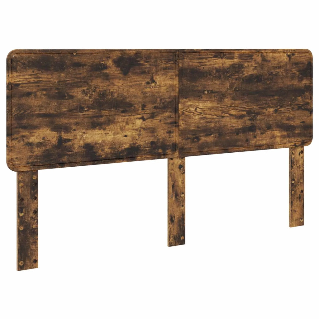 Letto matrimoniale | Letto per adulti | Struttura del letto Rovere fum¨¦ 180 x 200 cm Pino massello