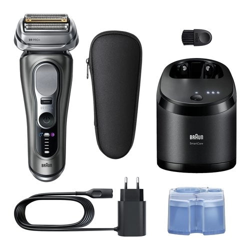 Rasoio barba braun 9655cc series 9 pro+ 5+1 graphite