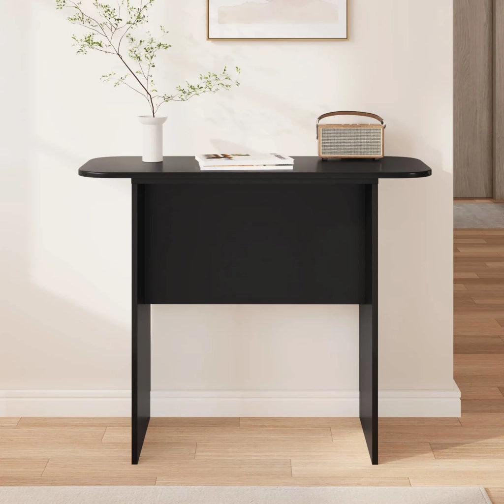 Tavolo consolle Nero 93 x 40 x 75 cm Legno ingegnerizzato 891151