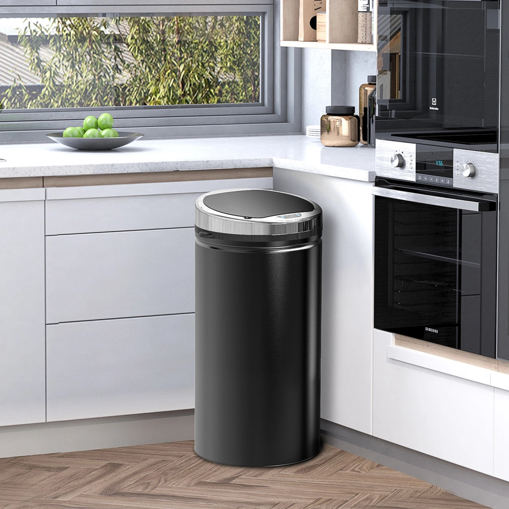 Bidone Sensore 42 L ¨C Minimal ¨C Acciaio Inox