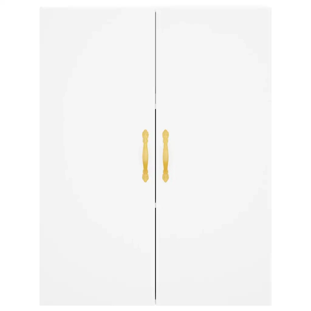 Armoire murale blanc 69,5x34x90 cm