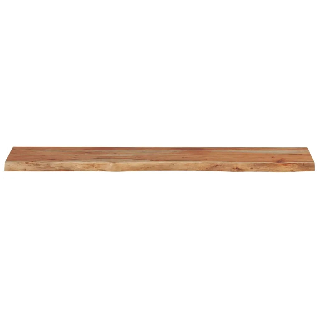 Dessus de table 160x30x2,5 cm rectangulaire bois massif acacia