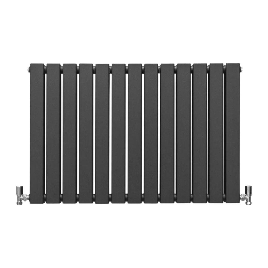 Radiatore Termosifone Termoarredo Design Piatto Pannello Elementi Grigio