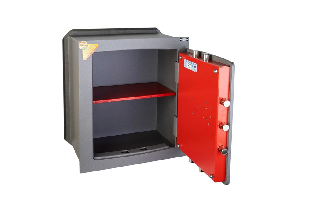 Cassaforte a Muro Technomax DK/2 Chiave a Doppia Mappa Porta 10 mm