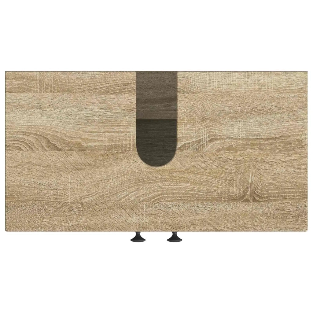 Armadio per Lavabo da Bagno ALKMAAR Rovere Sonoma 896127