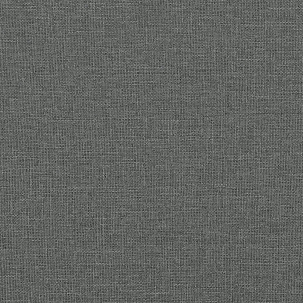 Divano | Divano da soggiorno | Sofa a 2 Posti Grigio Scuro 140 cm in Tessuto