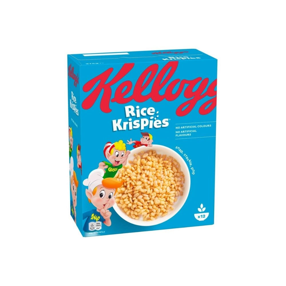 Kellogg's cereali rice krispies multipack da 12 confezioni da 340 grammi ciascuna