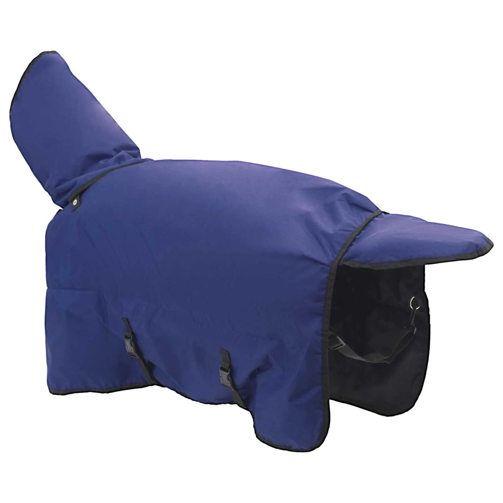 Coperta per Cavalli Verde Scuro e Nero 105 cm Poliestere CFW7024447