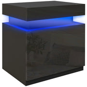 Comodino con luce LED RGB ¨C zephmum ¨C nero