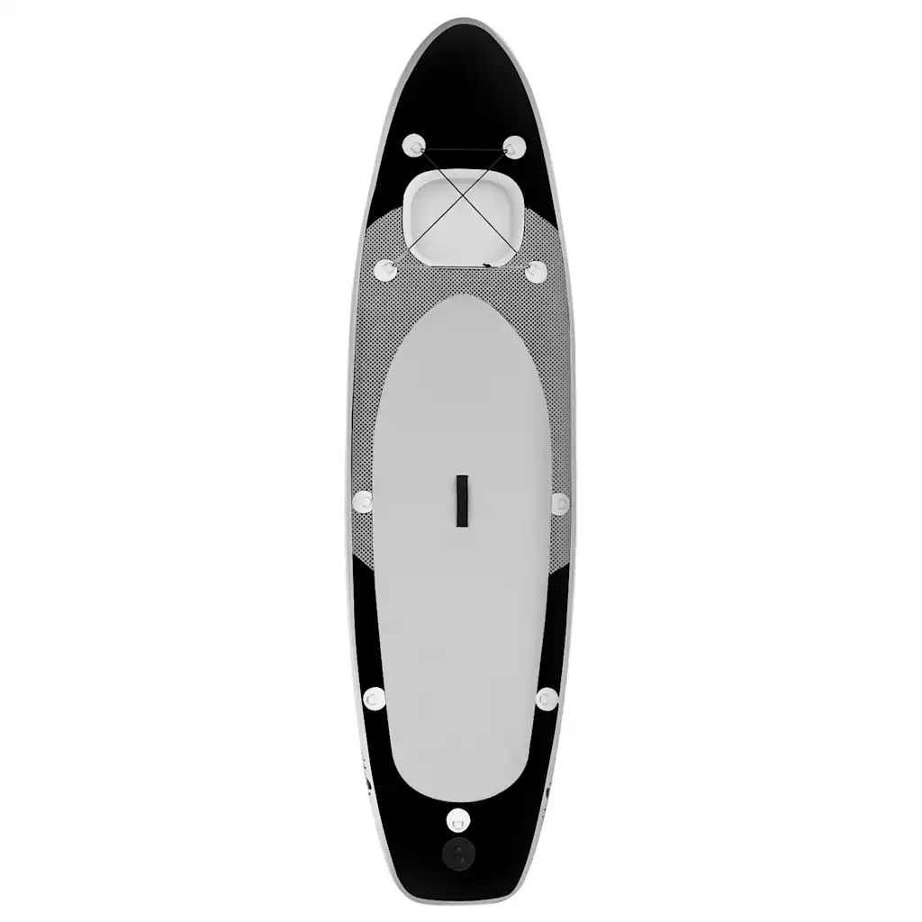 Set Tavola SUP Gonfiabile Nera 330x76x10 cm CFW6733685