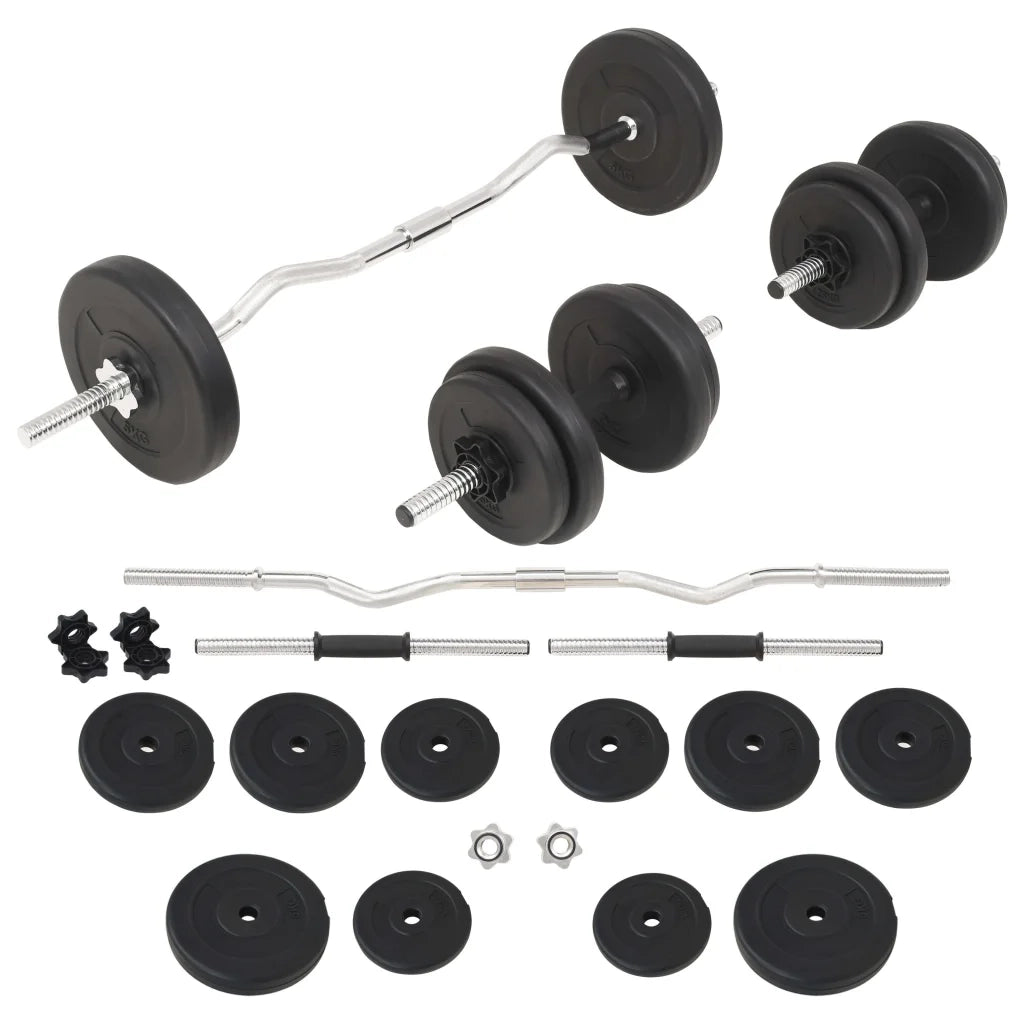 Set Bilanciere e Manubri 30 kgcod mxl 120872