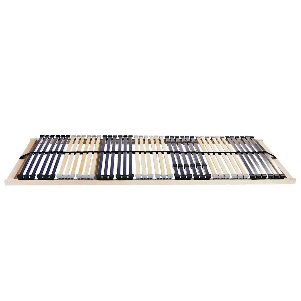 Base a doghe Marrone 70 x 190 cm Legno massello di faggio 42015250