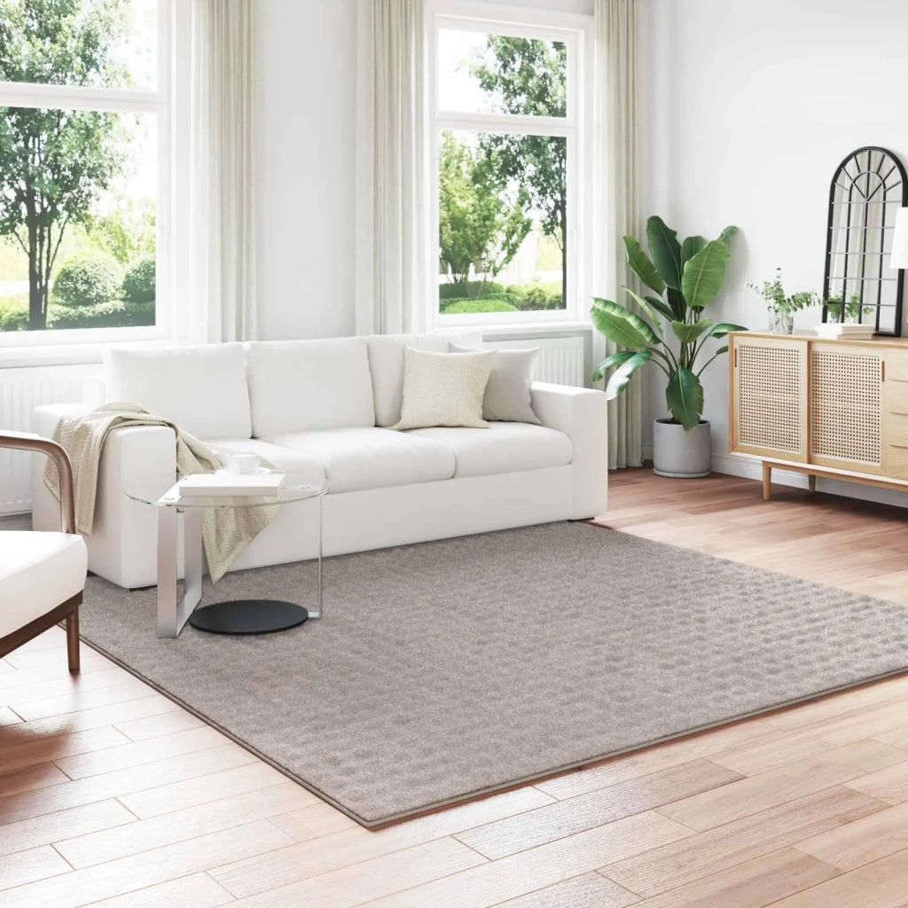 Tappeti per area Quadrato SIROLO Sabbia 240 x 240 cm Poliestere 42022761