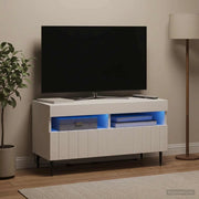 Mobile TV LED ZWOLLE 81 x 35 x 43 cm Bianco 896555