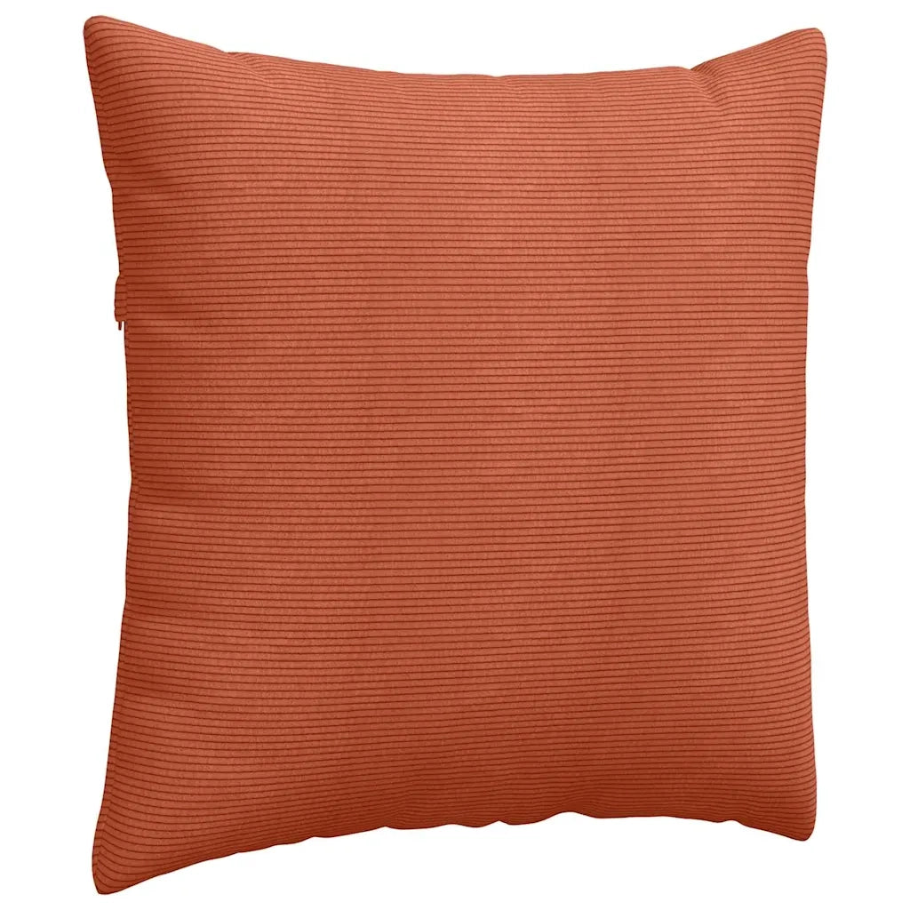 Cuscini da Divano 2 pcs Rosso Arancio 80 x 80 cm 42014082