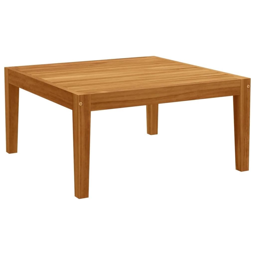 10 pz Legno massiccio di acacia e corda Naturale 3407751