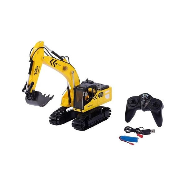 Radiocomando revell 246389090 escavatore mini digger 2.4 ghz giallo