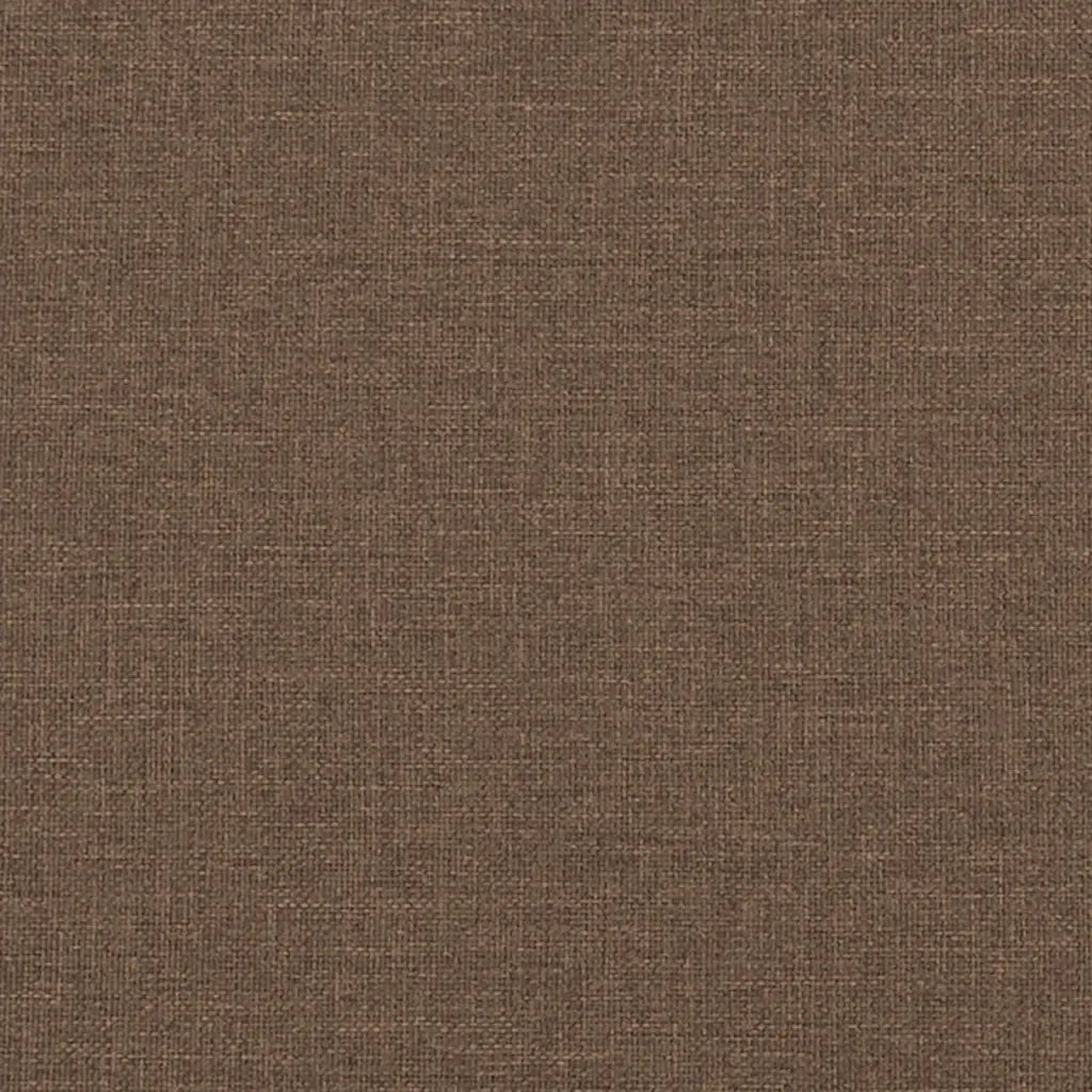 Poggiapiedi Marrone 70x55x41 cm in Tessuto 349350
