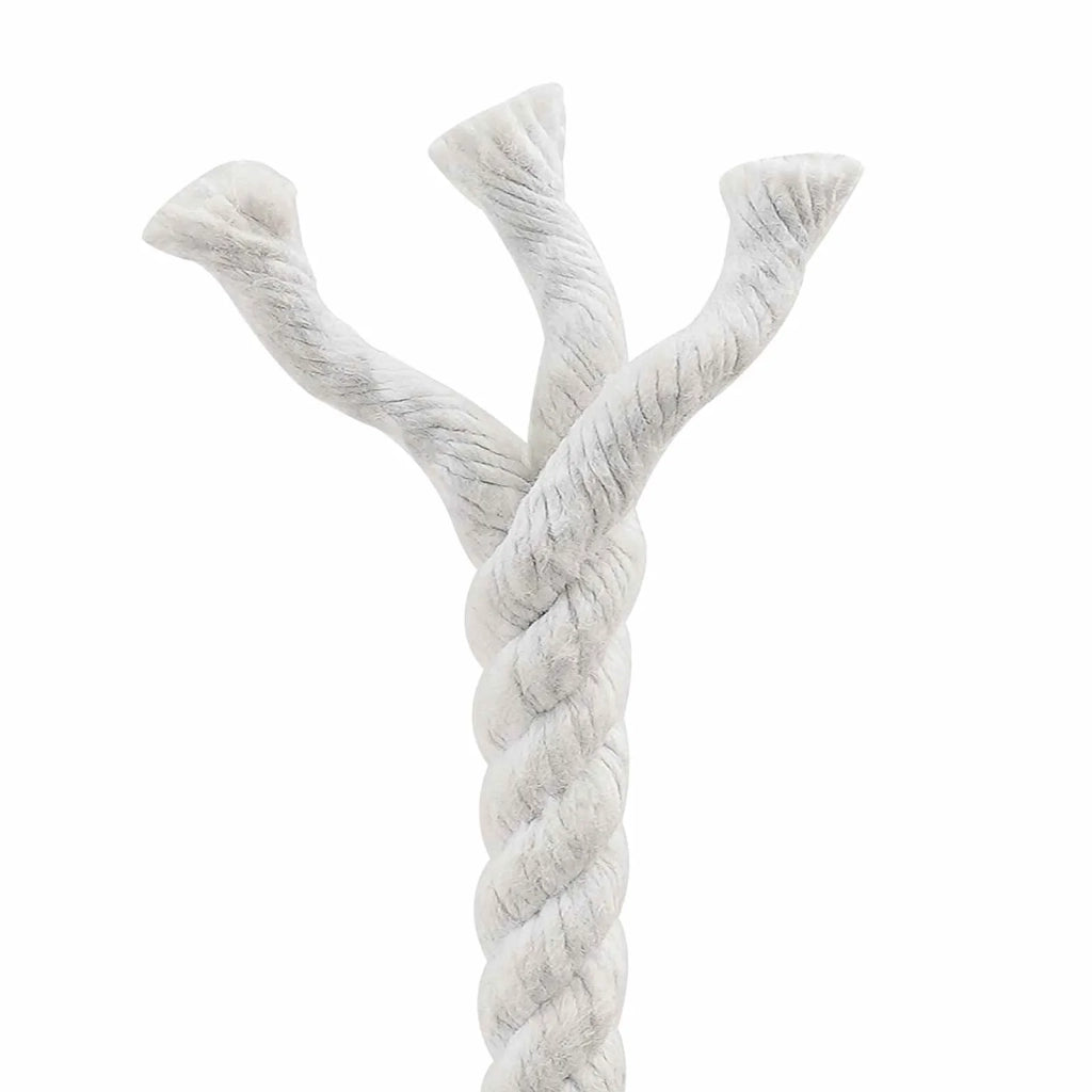 Corda di Cotone 10 mm 50 m Bianco 100% Cotone 42011859