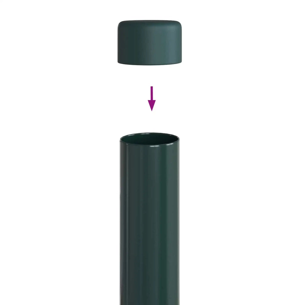 Palo della recinzione 12 pcs Verde 60 cm 42012720