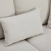 Divano Letto Angolare con Contenitore e Libreria ¨C MINIMAL ¨C Beige