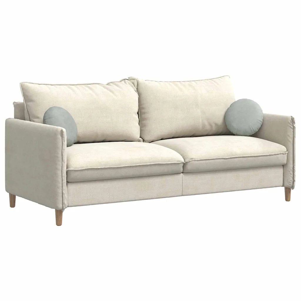 Cuscini per Seduta 2 pz | Cuscini per sedie Grigio chiaro ?30 x 13 cm Velluto