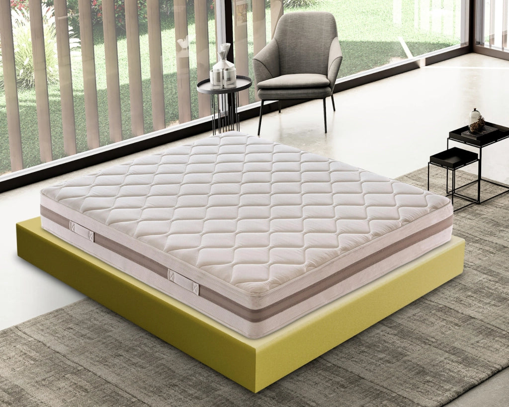 Materasso Matrimoniale 200x200 in Waterfoam  11 zone differenziate  Ortopedico
