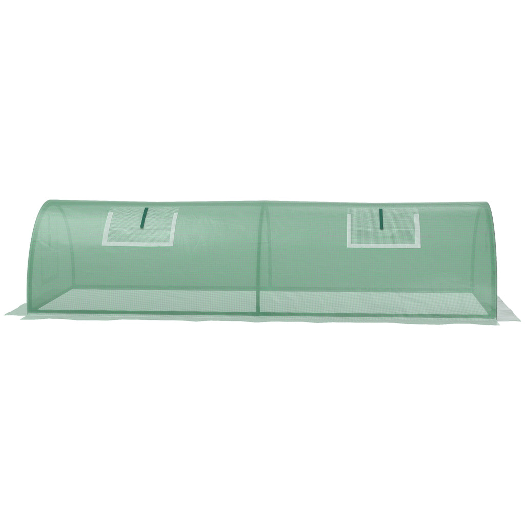 SERRA TUNNEL 200x80x45 cm Plastica Verde per esterno