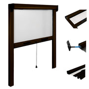ZANZARIERA IRS OPERA 120X160 CM VERTICALE MARRONE