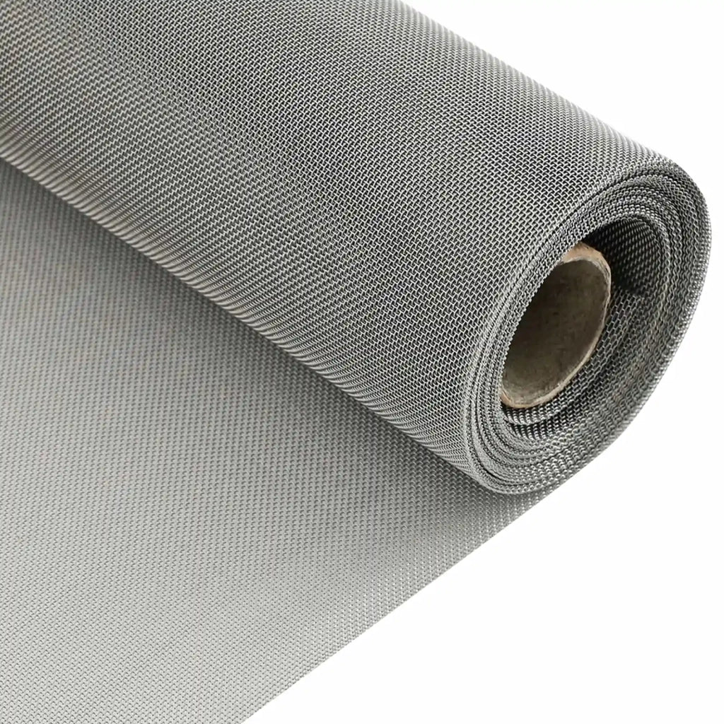 Rete per schermatura 60 x 500 cm 30 Mesh Argento 42039551