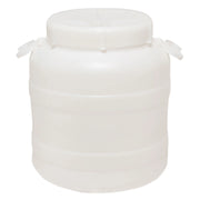 Bidone Fusto Bocca Larga Plastica Ecoplast 2 Pezzi 30 Lt