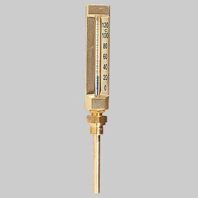 TERMOMETRO AD IMMERSIONE ATTACCO DIRITTO  30  °  50  ° 63 mm 1/2     WATTS INDUSTRIES