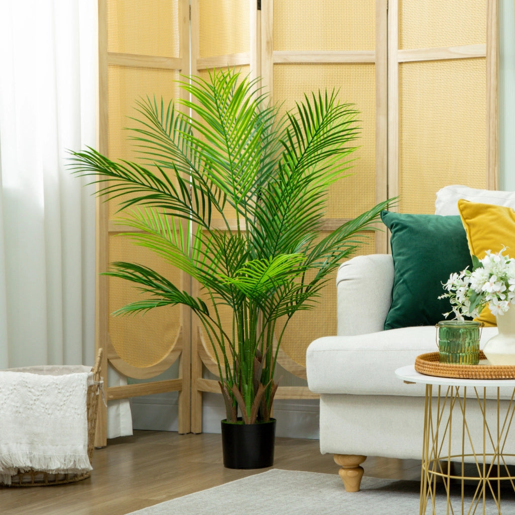 Palma artificiale 120 cm ¨C Xylo ¨C Verde con vaso plastica
