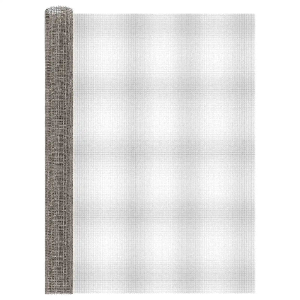 Rete per schermatura 120 x 200 cm 3 Mesh Argento 42039641