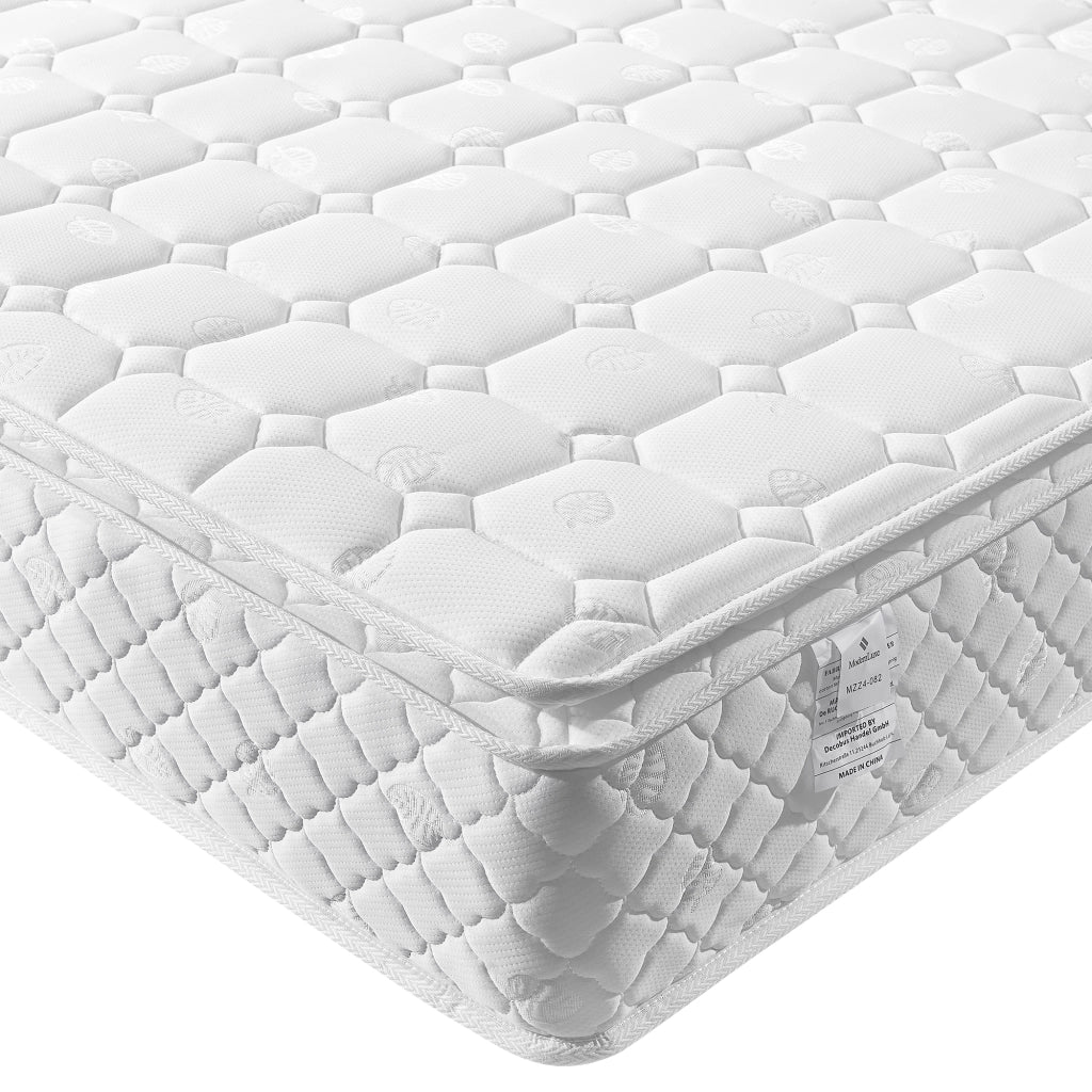Letto matrimoniale 140x200 cm con due cassetti e materasso