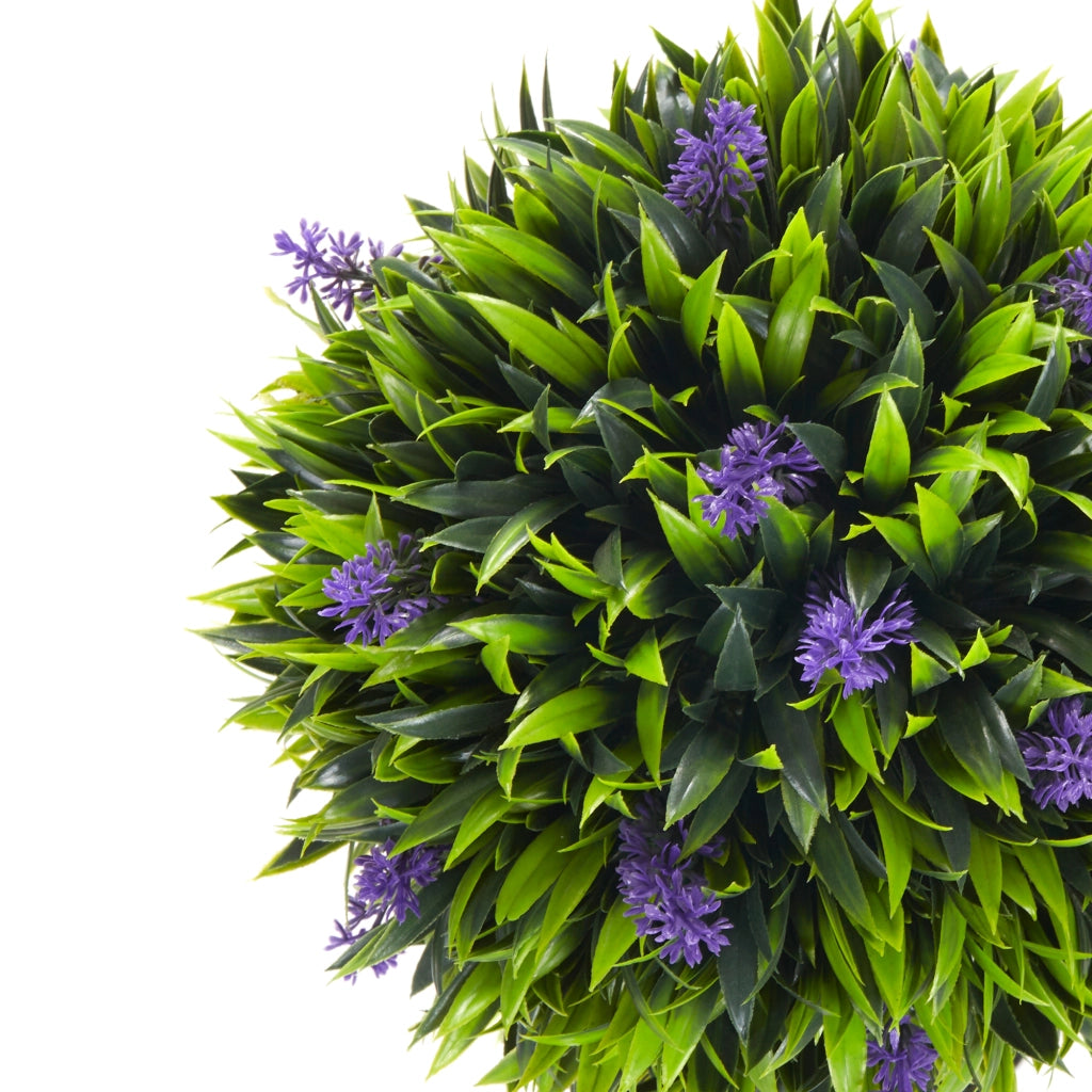 2 piante artificiali lavanda con vaso ¨C Minimal ¨C 60 cm verde