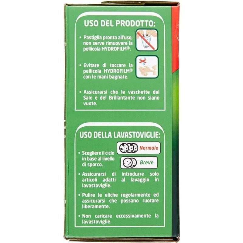 TABS SVELTO LAVASTOVIGLIE CLASSICO FORMATO DA 32 PEZZI