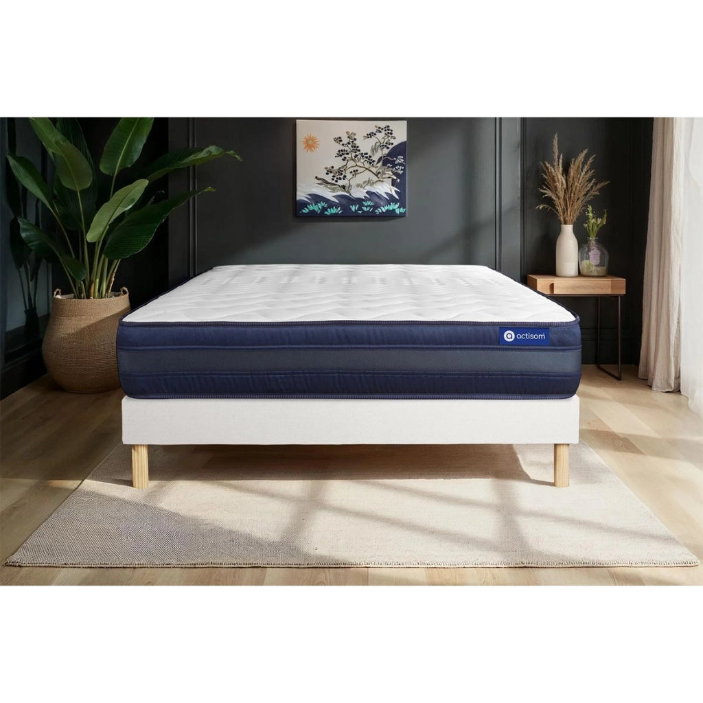 Kit rete e materasso Actilatex tech 130x220cm - Spessore : 24cm - Lattice e memory foam- molto rigido