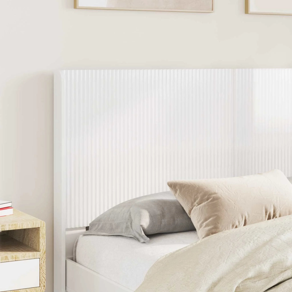 Testiera | Testata Letto Bianco Lucido Legno ingegnerizzato