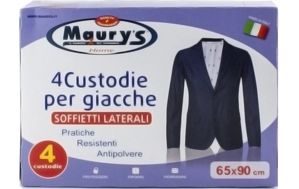MAURY'S SET 6 CONFEZIONI DI CUSTODIE PER INDUMENTI
